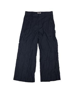Opening Ceremony Collegiate Silky Carpenter Pants - Blue