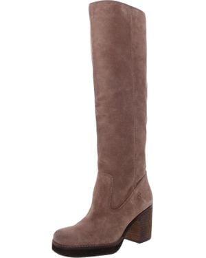 Zodiac Padma Wide Calf Block Heel Over-the-knee Boots - Brown