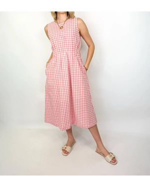Anniewear Brynn Midi Dress - Pink