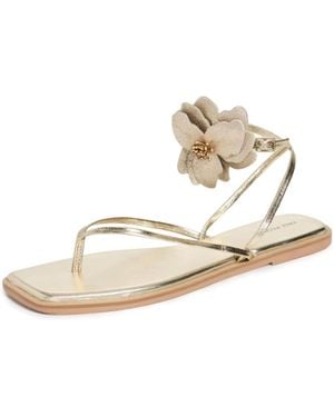 Free People Mismatch Magnolia Sandals - Metallic