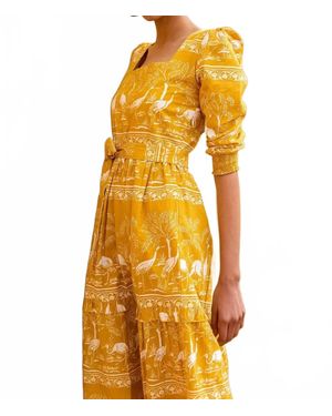 Beyond By Vera Golden Hour Maxi Dress - Yellow
