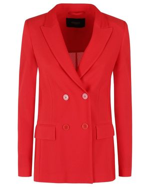 Seventy Technical Network Jacket - Red