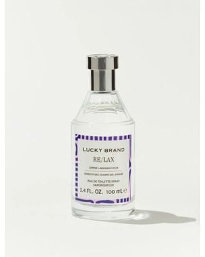 Lucky Brand Re/Lax 100 Ml 3.4 Fl Oz Edt Spray - White
