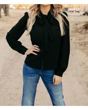 Sterling Kreek Business Babe Tee Top - Black