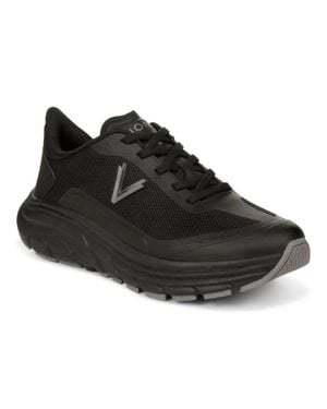 Vionic Walk Max Stretch Lace Up Sneaker - Black