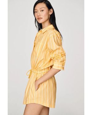 Pistola Amelie Long-Sleeve Romper - Natural