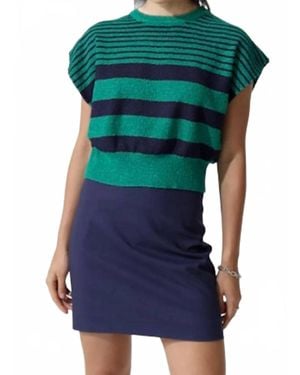 DELUC Do Rosa Skirt - Blue