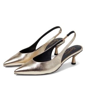 Seychelles Brooklyn Pump Metallic Leather Slingback Zap749