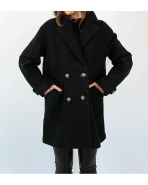 Rino & Pelle Serena Wool Coat - Black