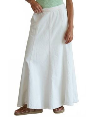 By Together Maxi Flare Skirt - Blue