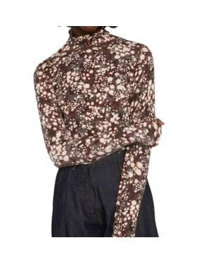 Suncoo Maury Turtleneck Top - Multicolor