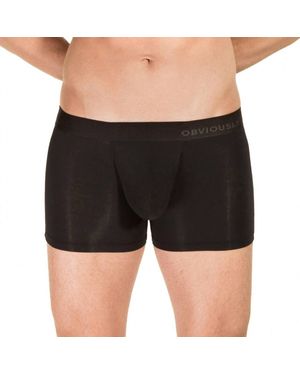 Obviously Primeman 3 Inch Leg Boxer Brief - Black
