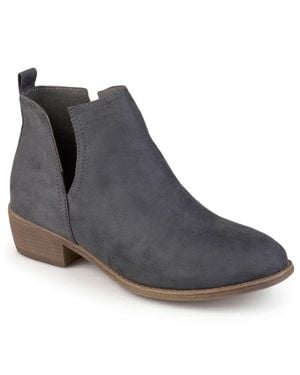 Journee Collection Apos;S Rimi Medium And Wide Width Booties - Blue