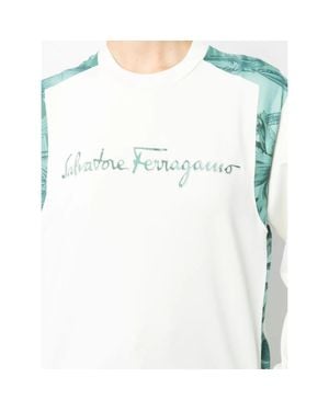 Ferragamo Ferragamo Felpa Sweatshirt - White
