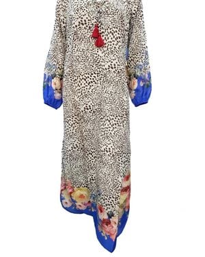 Johnny Was Okasana Long Maxi Cover Up - Multicolor