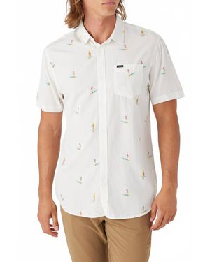 O'neill Sportswear Oasis Eco Standard Fit Shirt - White