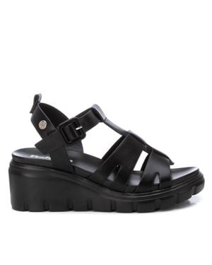 Xti Refresh Comfort Sandals - Black