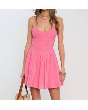 Heartloom Claret Dress - Pink