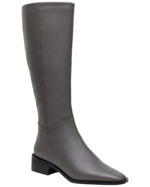 Linea Paolo Kyra Leather Boot - Gray