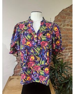 Michelle Mcdowell Marlowe Wanderlust Blouse - Multicolor
