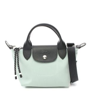 Longchamp Le Pliage Energy Xs Handbag Nylon Leather - Blue