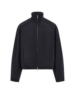 Ferragamo Nylon Sport Jacket, Brand Size 50 Us - Blue