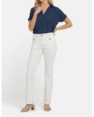 NYDJ Marilyn Straight Jeans - Blue