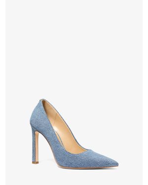 MICHAEL Michael Kors Michael Kors Amara Denim Pump - Blue