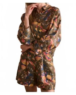 Hunter Bell Clarke Button Down Shirt - Brown