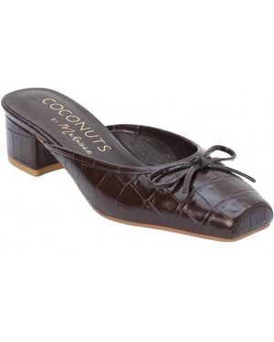 Matisse Geneva Textured Mule - Black