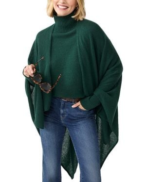 J.McLaughlin Rossi Cashmere Poncho - Green