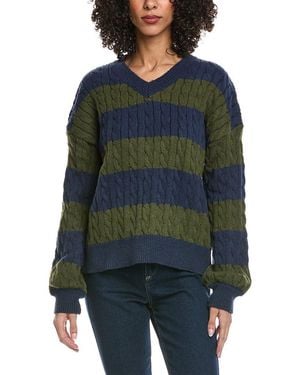 Madison Miles Knit Sweater - Blue
