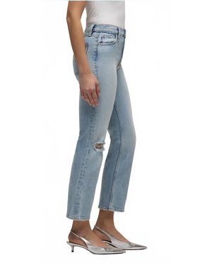 Hudson Jeans Remi Straight Ankle Jeans - Blue