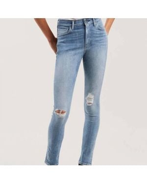 Levi's Selvedge High Rise Skinny Jeans - Blue