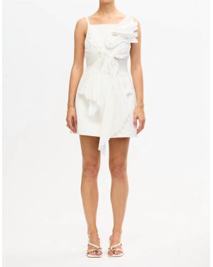 Acler Crowcombe Mini Dress - White