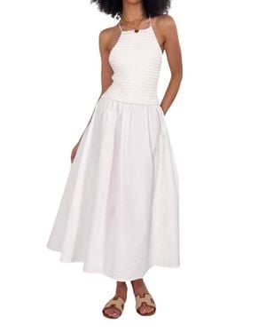 FRNCH Isilda Maxi Dress - White