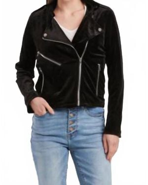 Another Love Tahani Velvet Jacket - Black