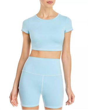 Frankie's Bikinis Zippy Baby Tee Top - Blue