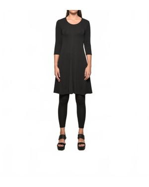 Simply Mila Traveler Dress - Black
