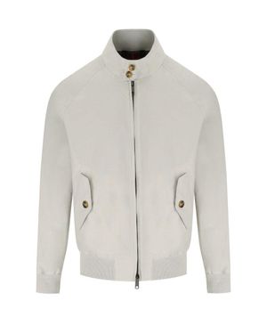 Baracuta G9 Harrington Mist Bomber Jacket - White