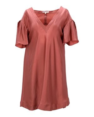 Vanessa Bruno Mini Shift Dress - Red