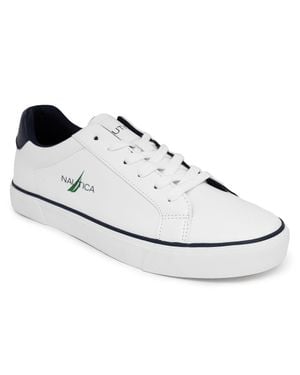 Nautica Lace-Up Sneaker - White