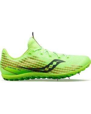 Saucony Havok Xc3 Cross-Country Racing Shoe - Green