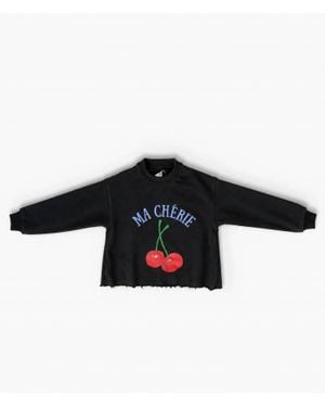 Prince Peter Girls Ma Cherie Sweatshirt - Black