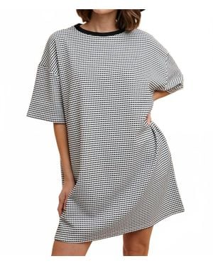 Anniewear Lose My Mind Knit Dress - Gray