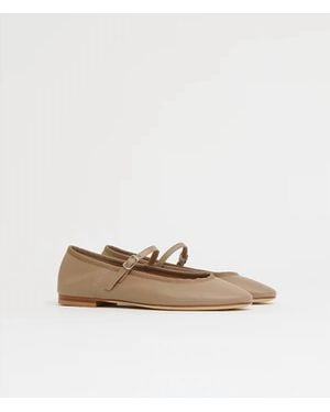 Mansur Gavriel Dance Mary Janes Shoe - White