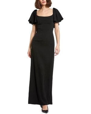 Mac Duggal Crepe Gown - Black