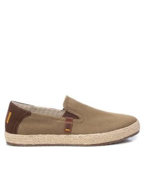 Xti Casual Jute Wrapped Sole Loafers - Brown