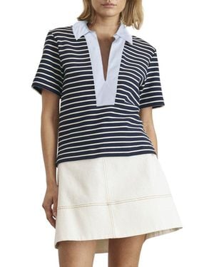 Tanya Taylor Melanie Top - Blue