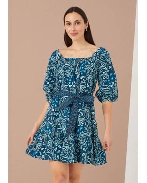 Alivia Karissa Mini Dress - Blue